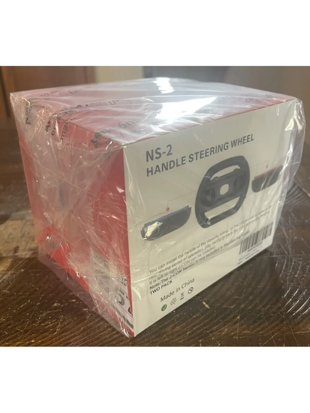 2 Pack Steering Wheel for Switch 2 Controller
